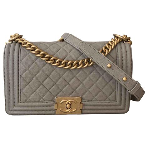 boy chanel grey|chanel black handbags.